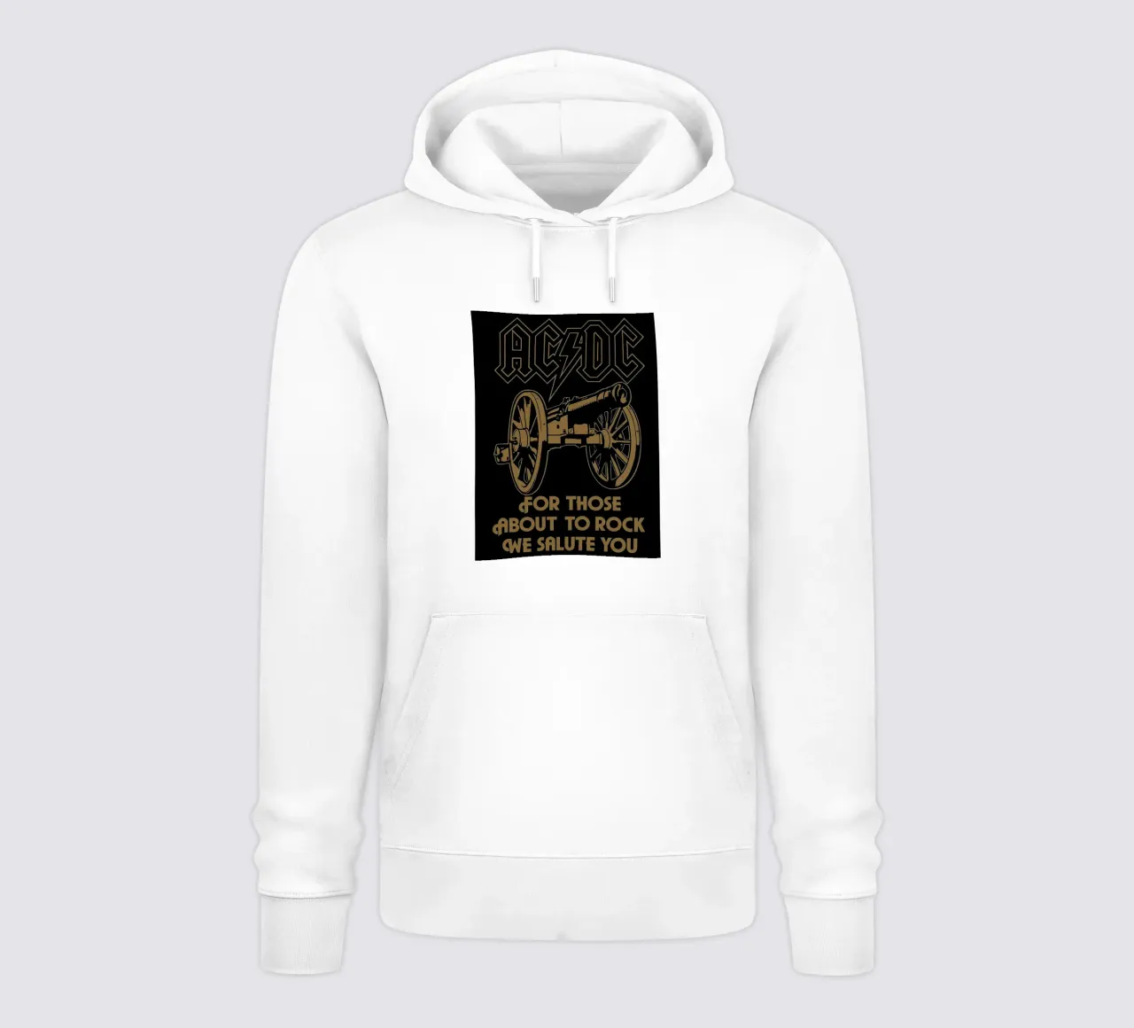 Gruppo AC/DC felpa con cappuccio da vanhesling