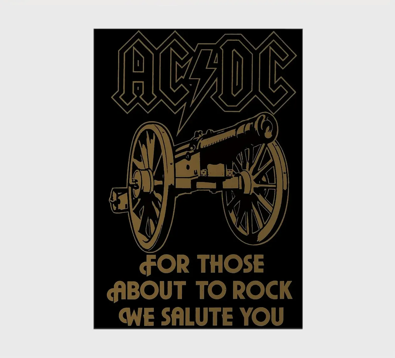 Groupe AC/DC carnet de notes de vanhesling