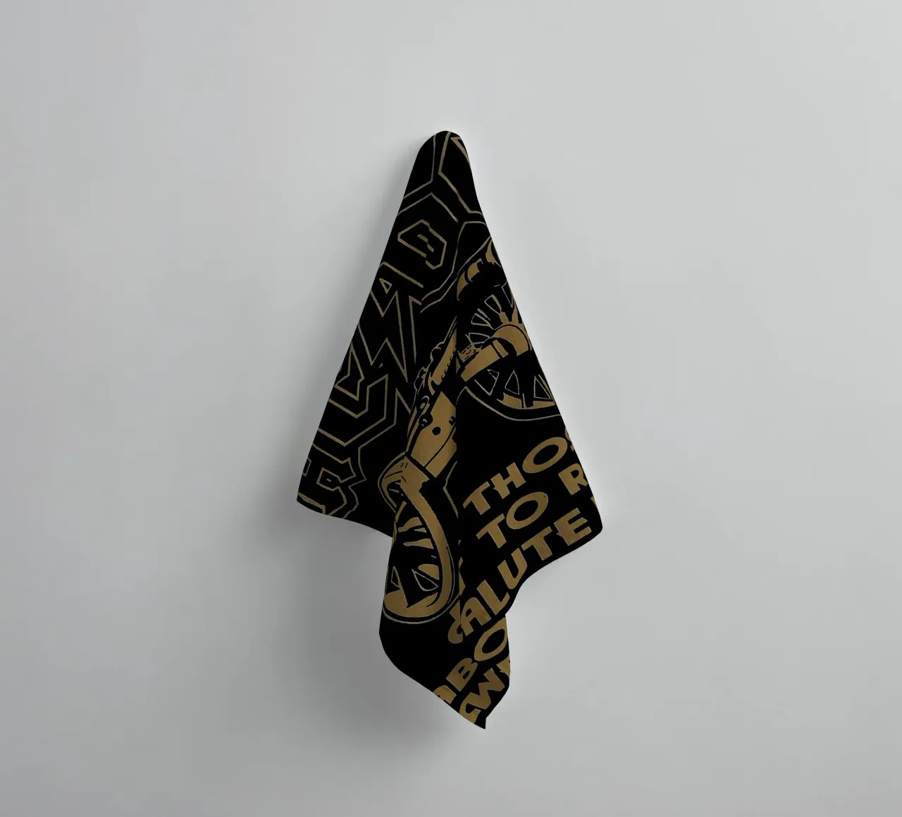 Groupe AC/DC serviette de bain de vanhesling