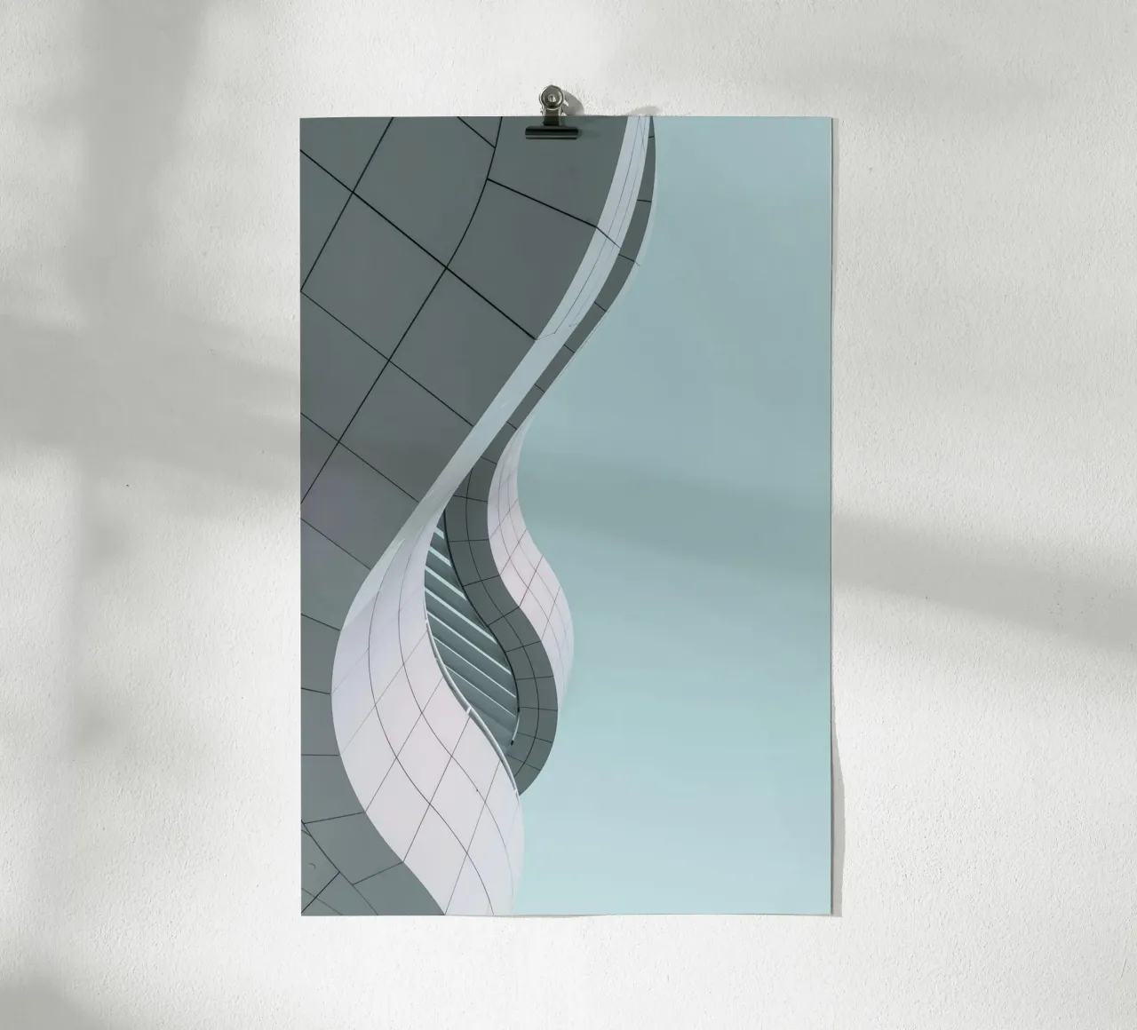 curved modern architecture hahnemühle by pastel color shape