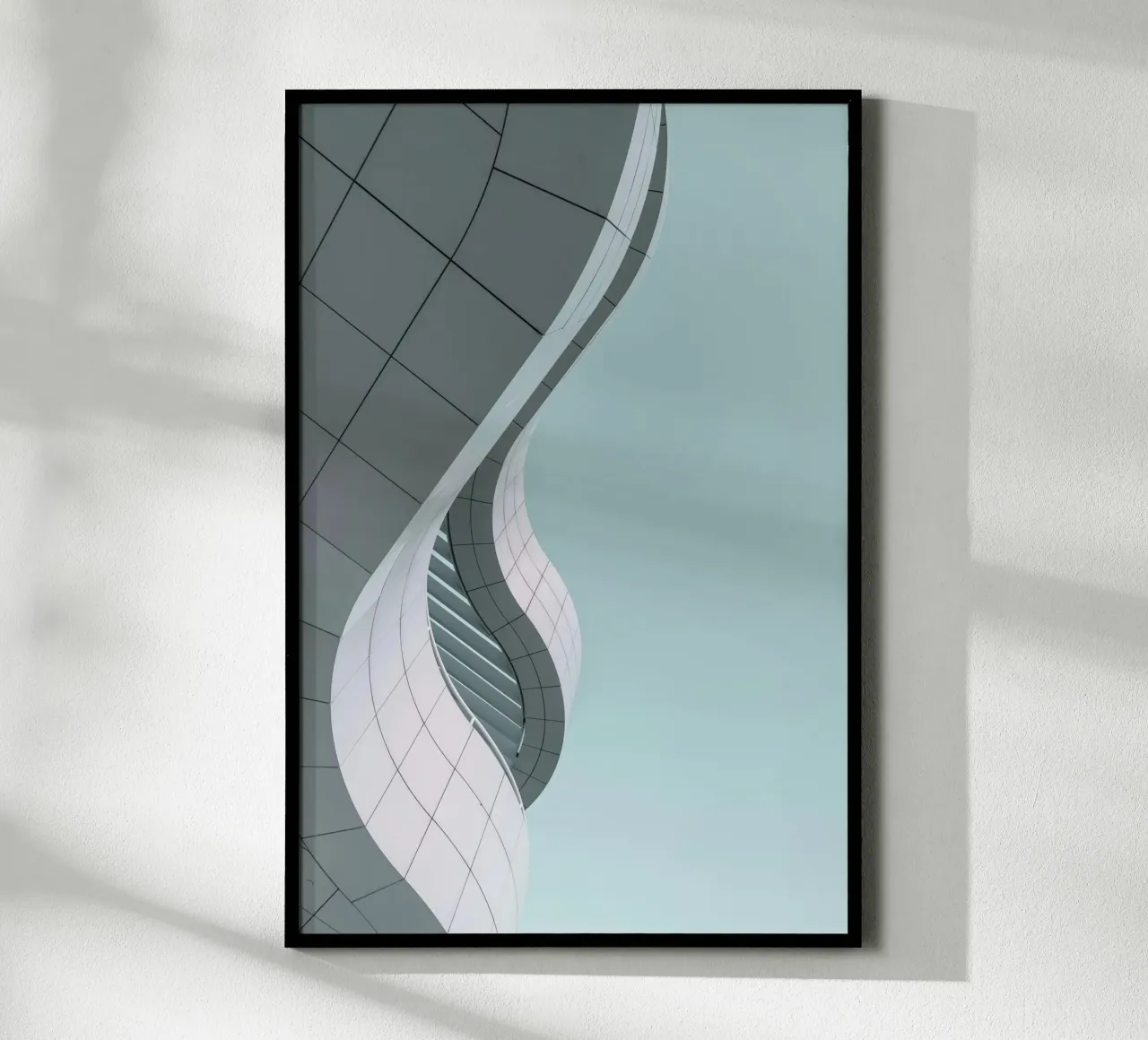 curved modern architecture hahnemühle by pastel color shape