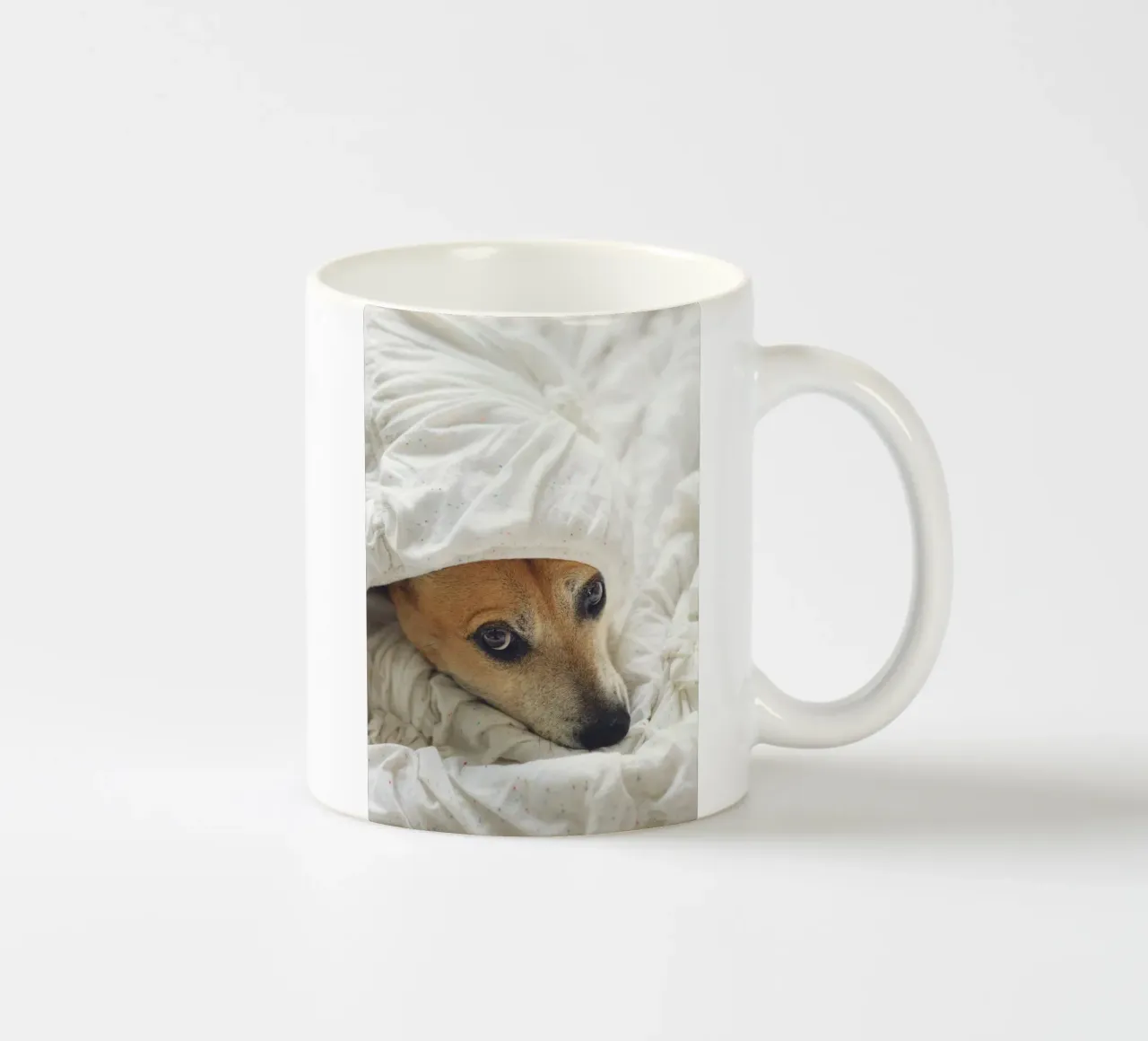 conforto degli occhi di cucciolo tazza in ceramica da animal story home