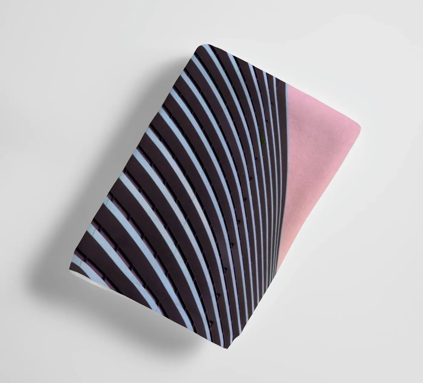 grattacielo balconi edificio asciugamano da bagno da pastel color shape