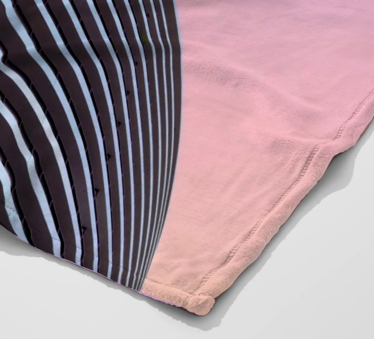 grattacielo balconi edificio coperta in pile da pastel color shape