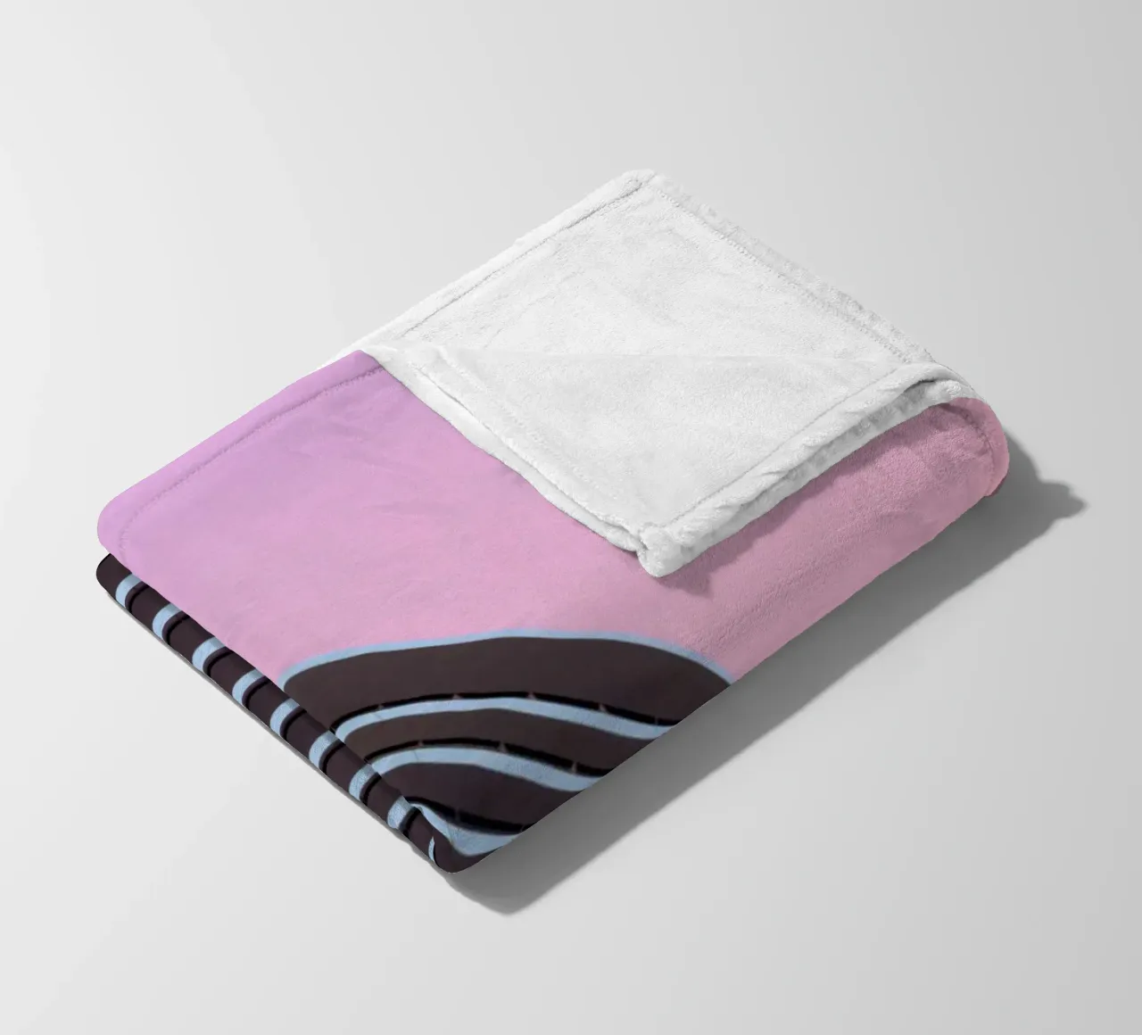 grattacielo balconi edificio coperta in pile da pastel color shape