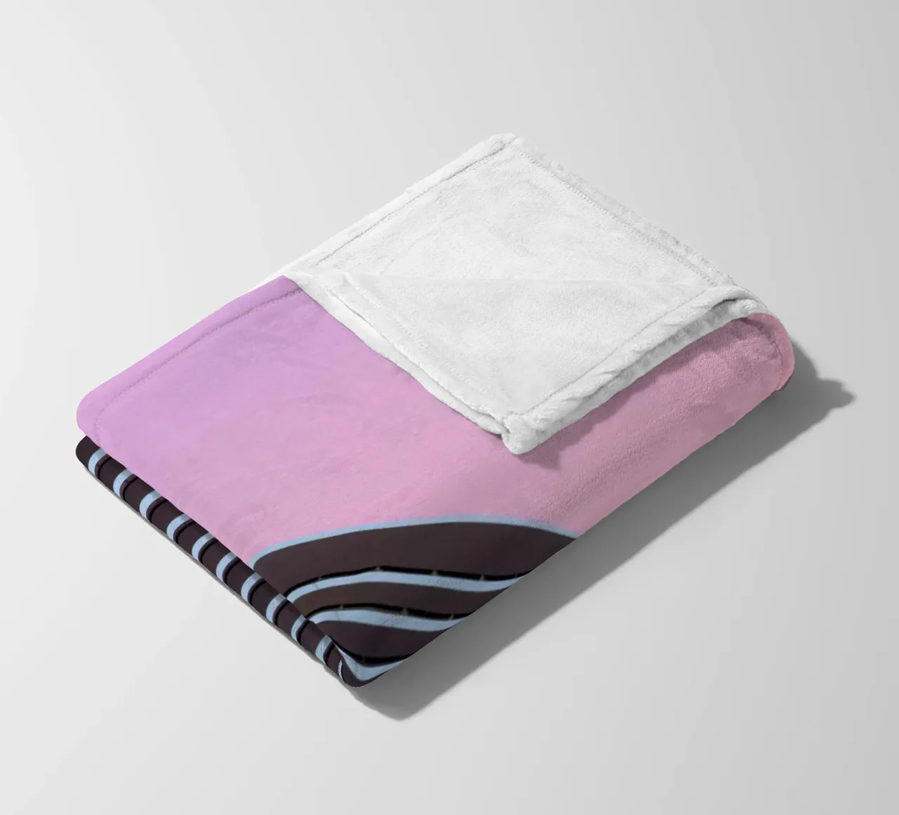 grattacielo balconi edificio coperta in pile da pastel color shape