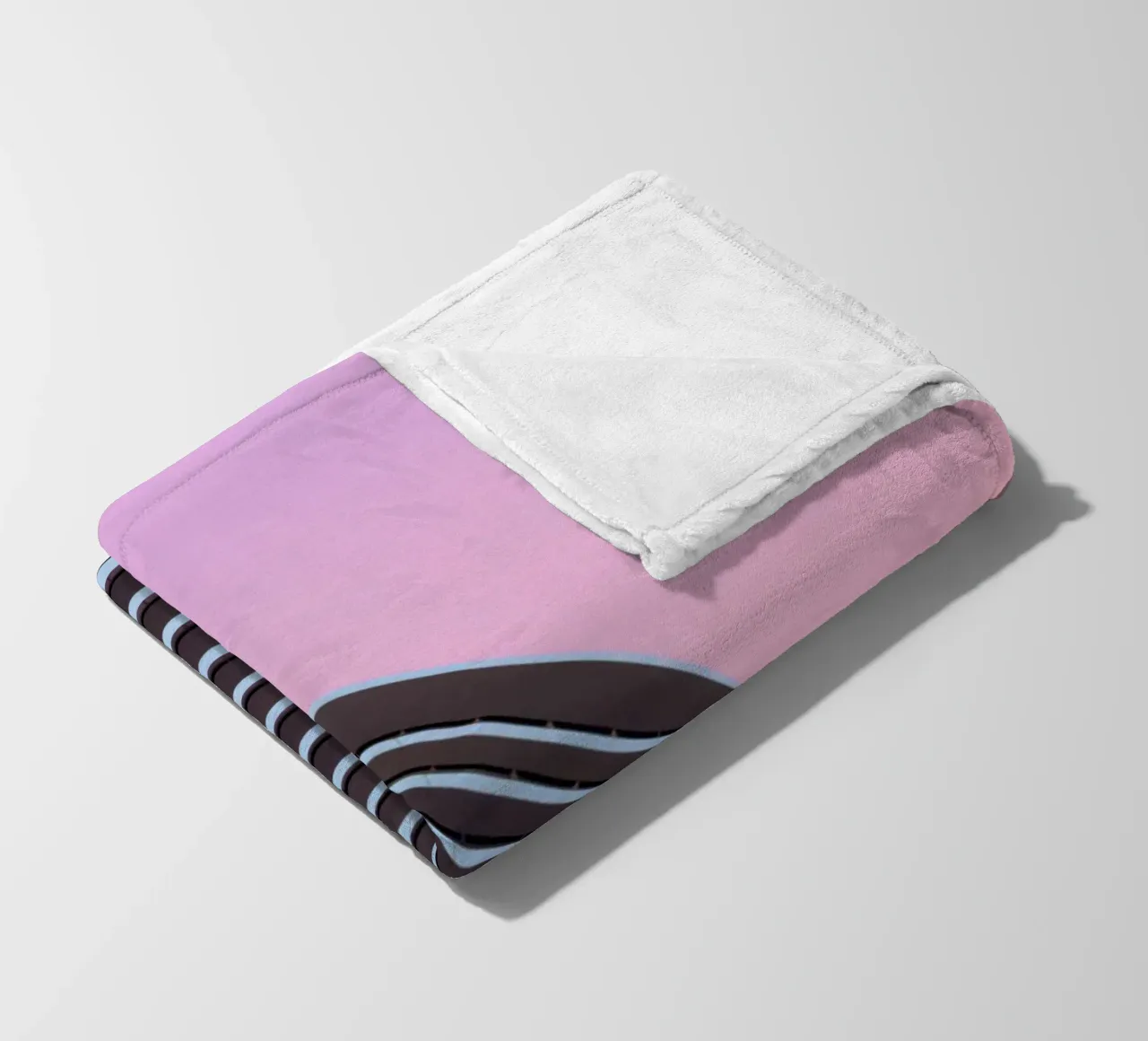 grattacielo balconi edificio coperta in pile da pastel color shape