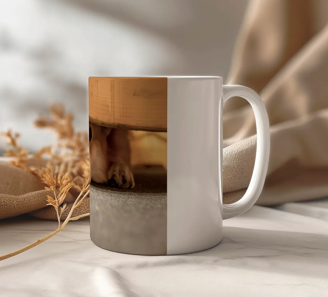 animale domestico corgi tazza in ceramica da animal story home