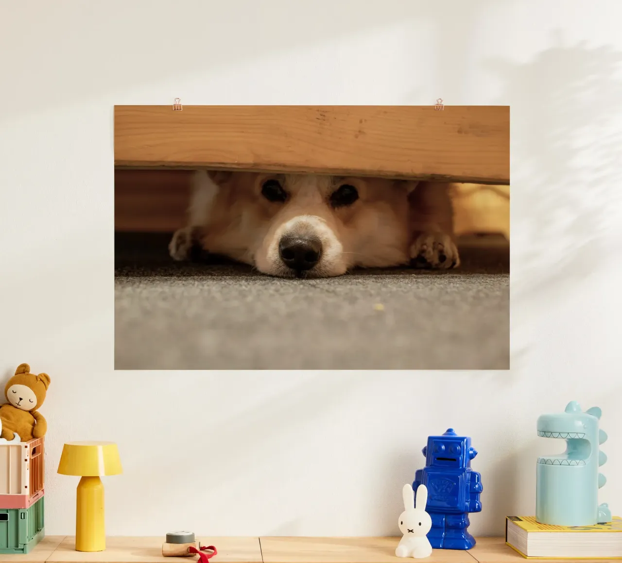 animale domestico corgi poster da animal story home