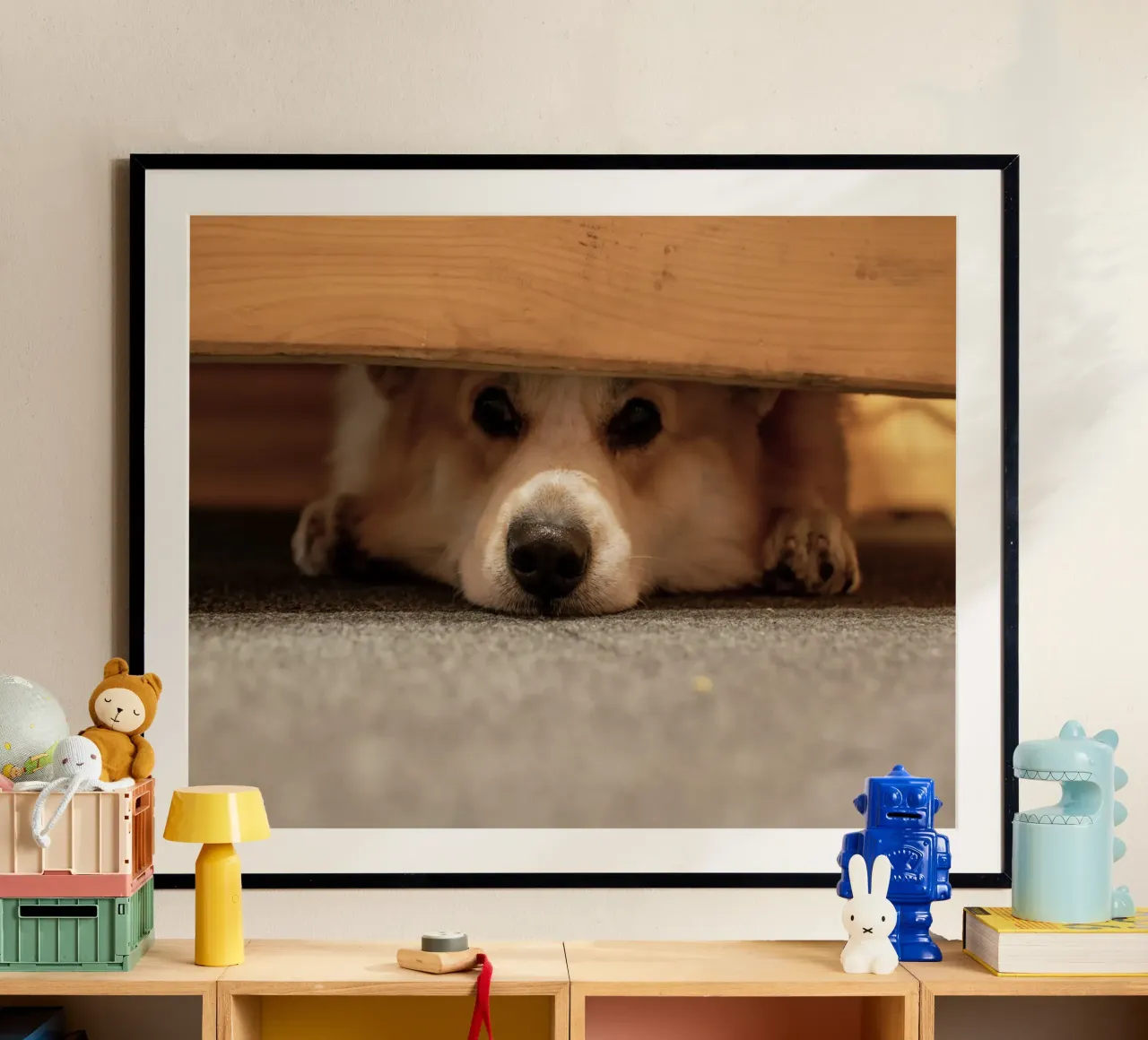 animale domestico corgi poster da animal story home