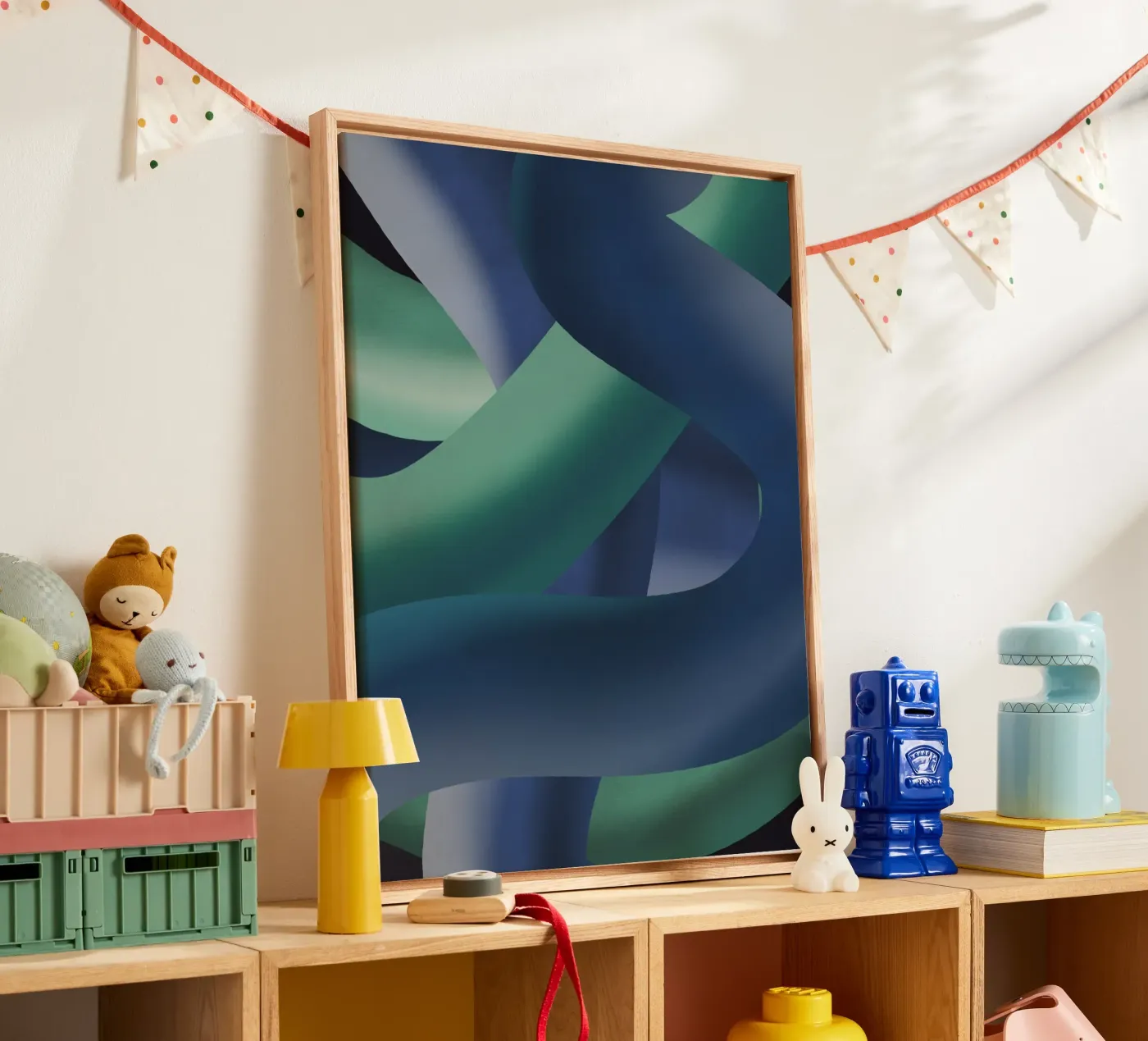 Aansluiting canvas van Little Dean