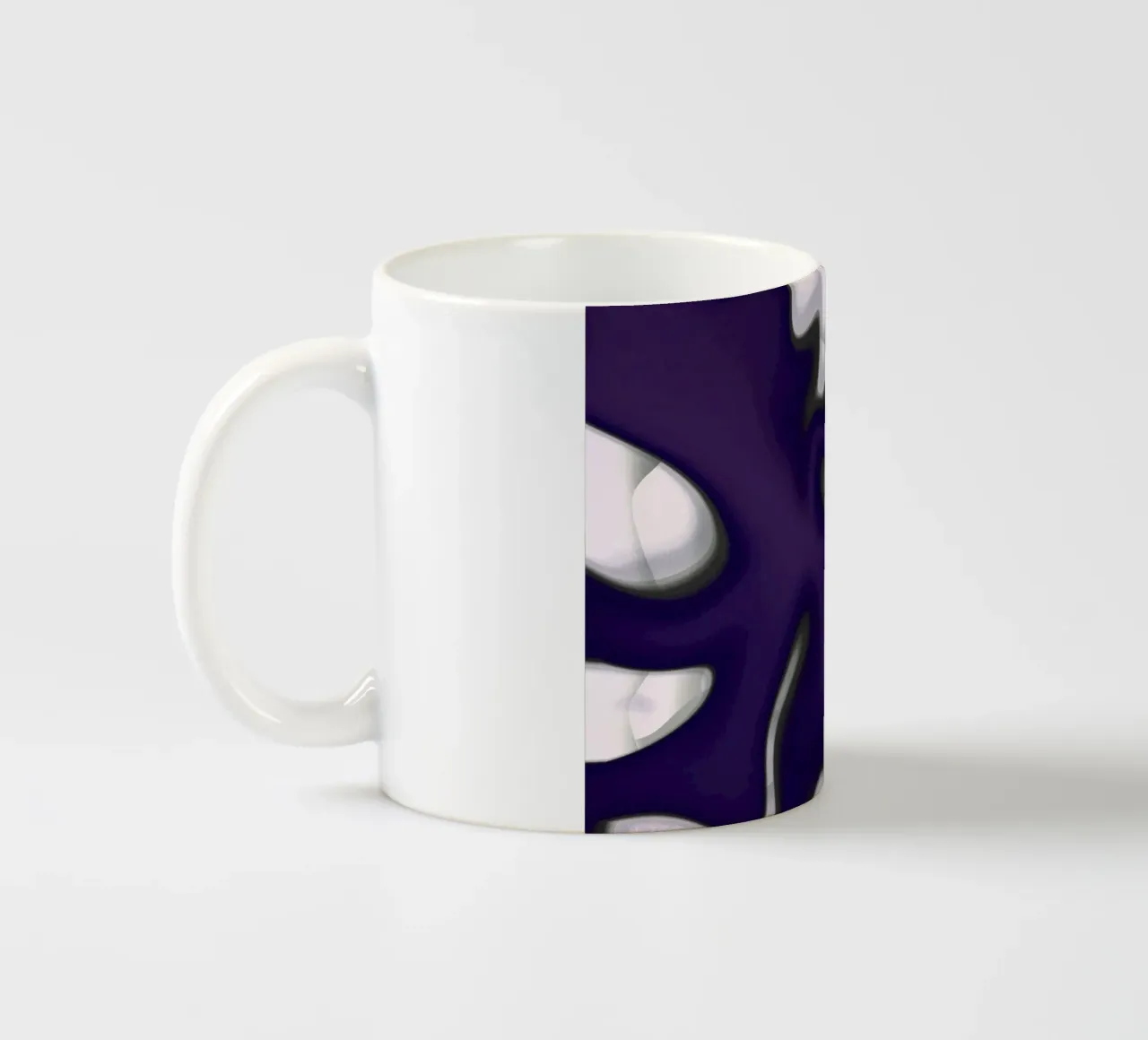 Orditura viola tazza in ceramica da Little Dean
