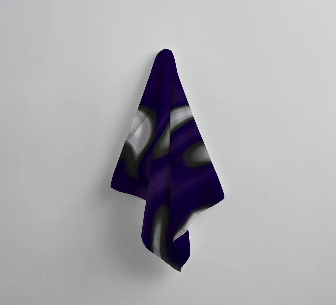 Purple warp towel by Little Dean