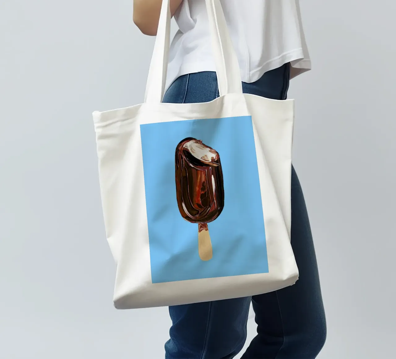 Magnum Ice Cream tote bag by Alice Straker