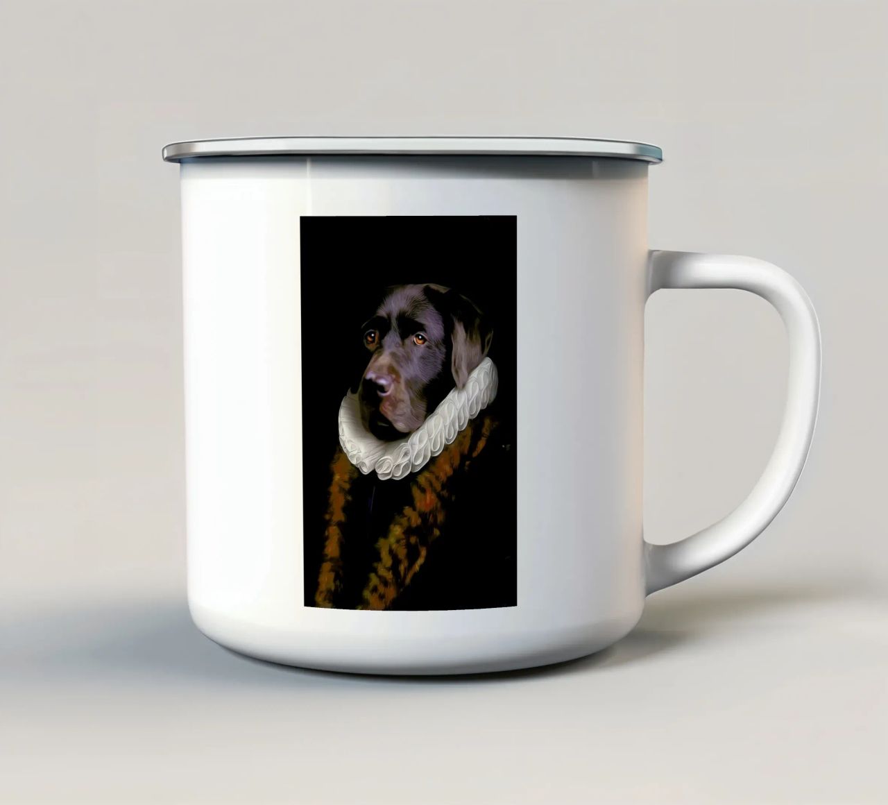 Zus tazza in smalto da Tein Lucasson