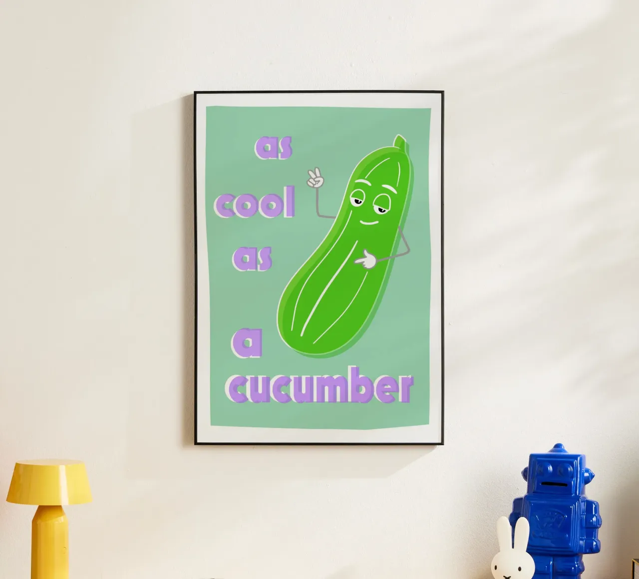 Cucumber alluminio dibond da Limo und Mo