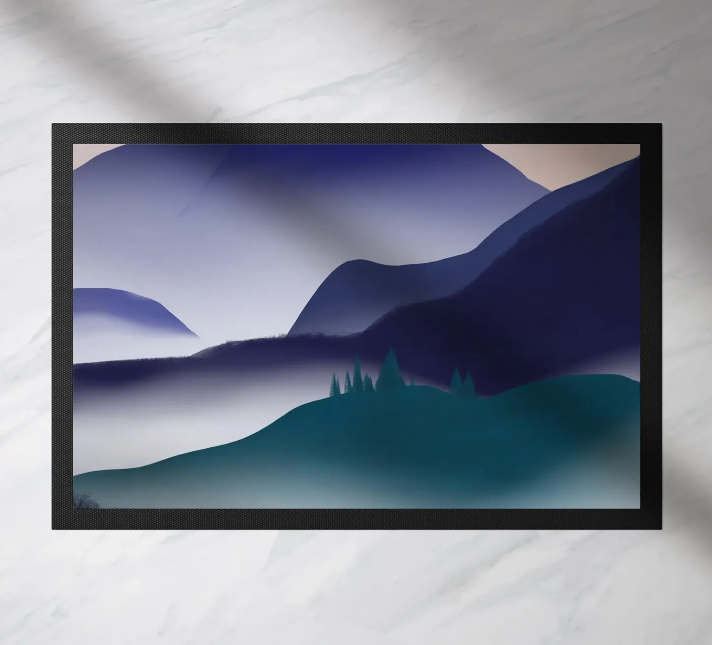 Nebbia viola zerbino da Little Dean