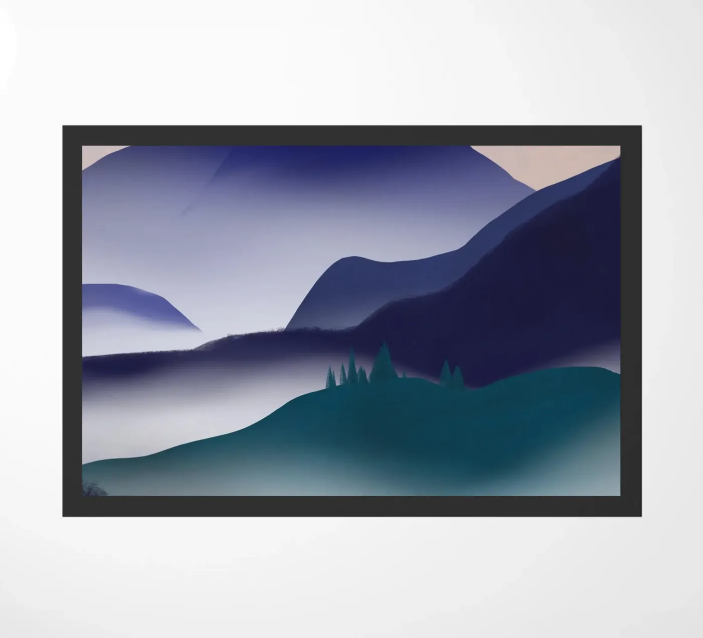 Nebbia viola zerbino da Little Dean