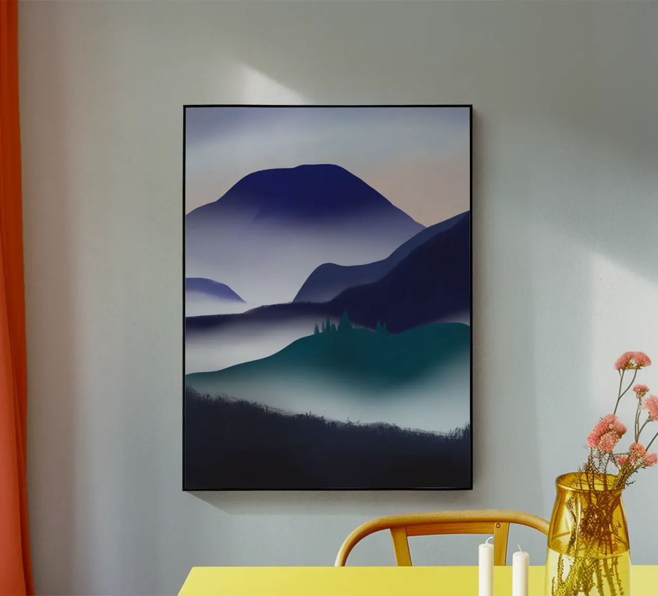 Nebbia viola plexiglass da Little Dean