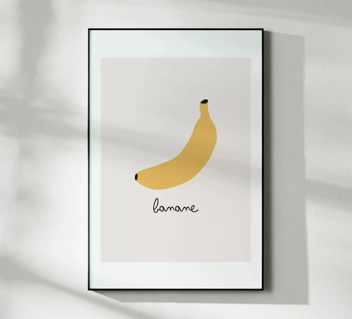 Banane plexiglas de Mottos by Sinan Saydik