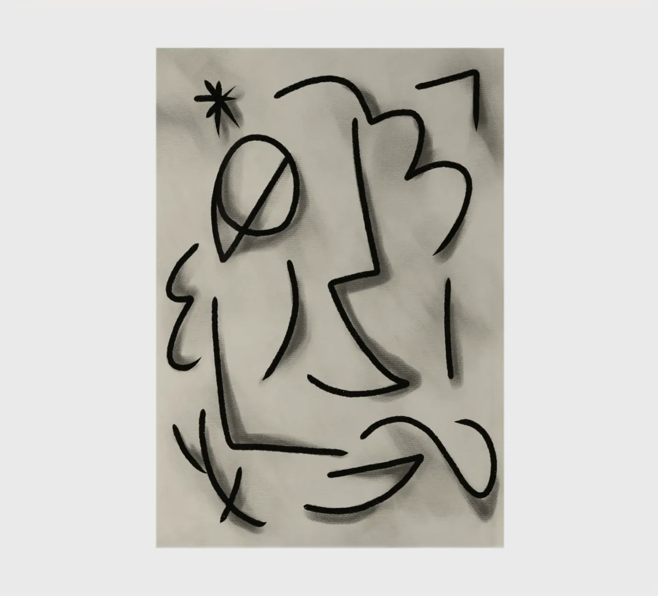 Portrait untitled notebook by Little Dean