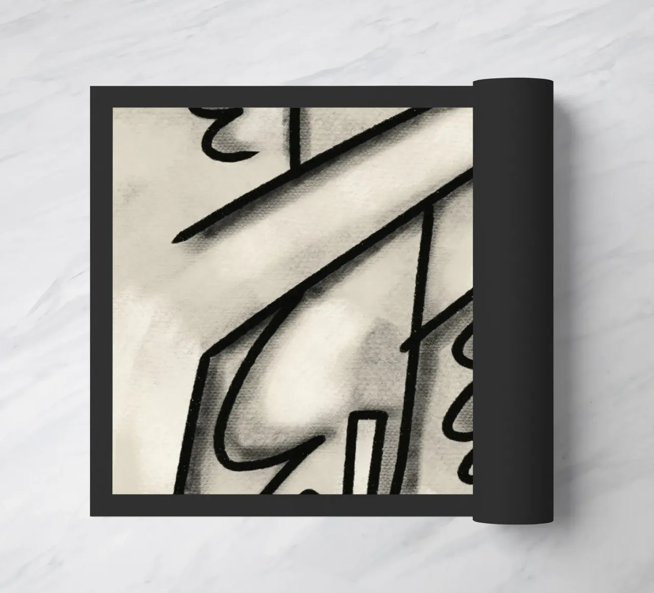 Bos deurmat van Little Dean