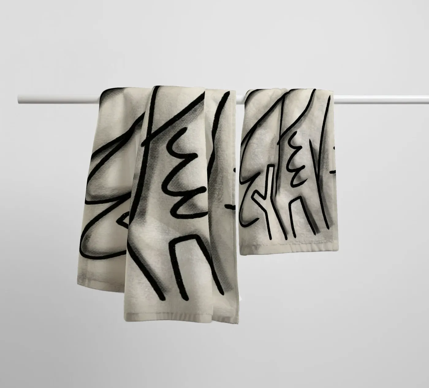 Forest badhanddoek van Little Dean