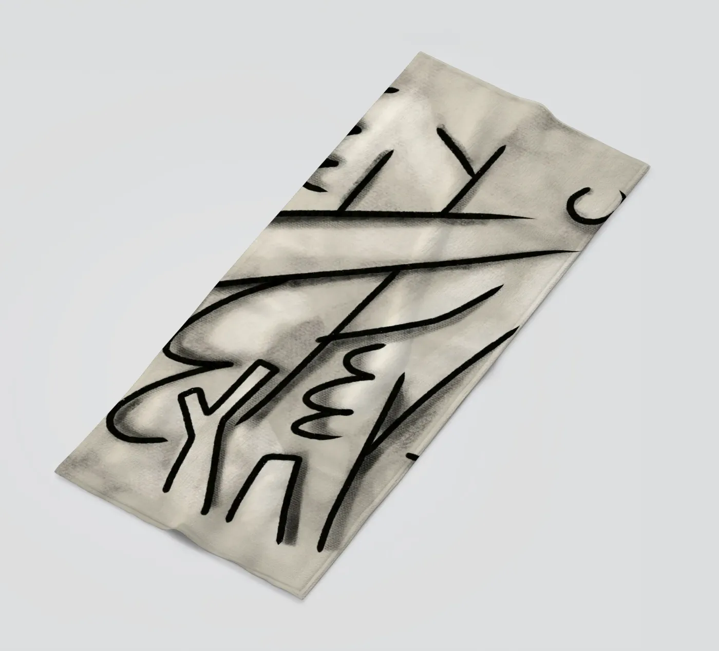 Forest beach towel by Little Dean