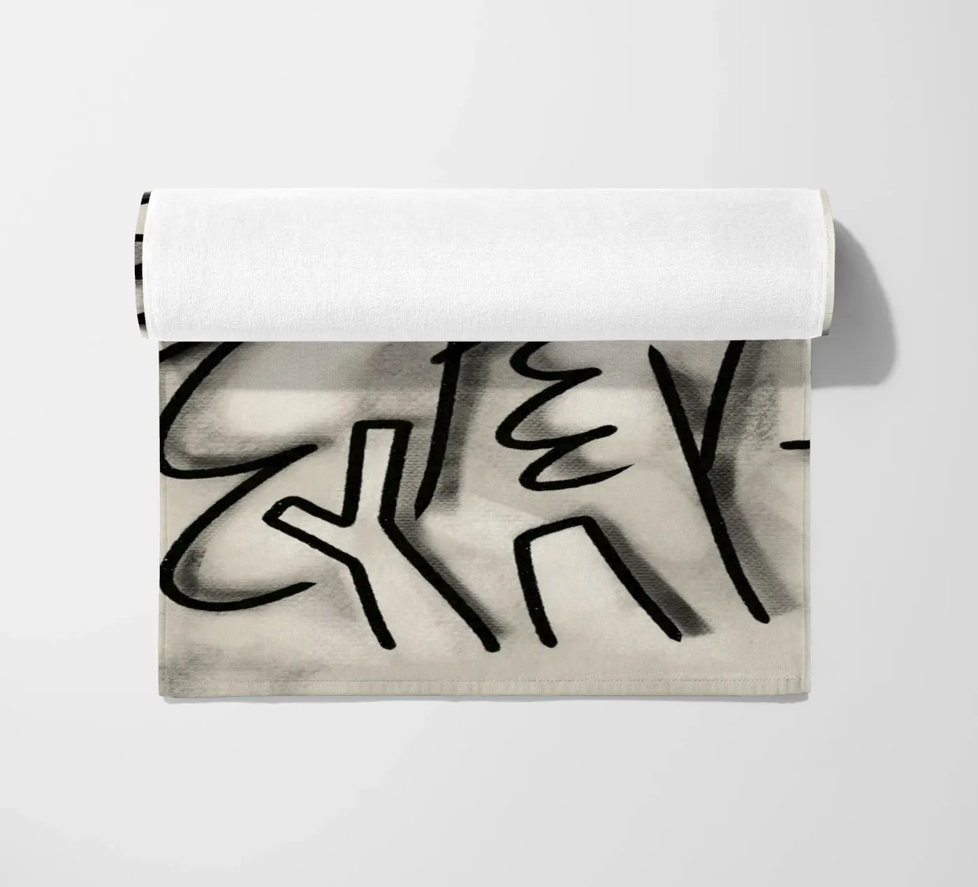 Forest beach towel by Little Dean