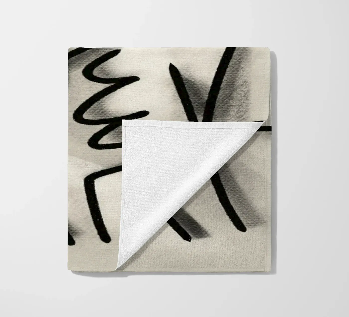 Forest beach towel by Little Dean