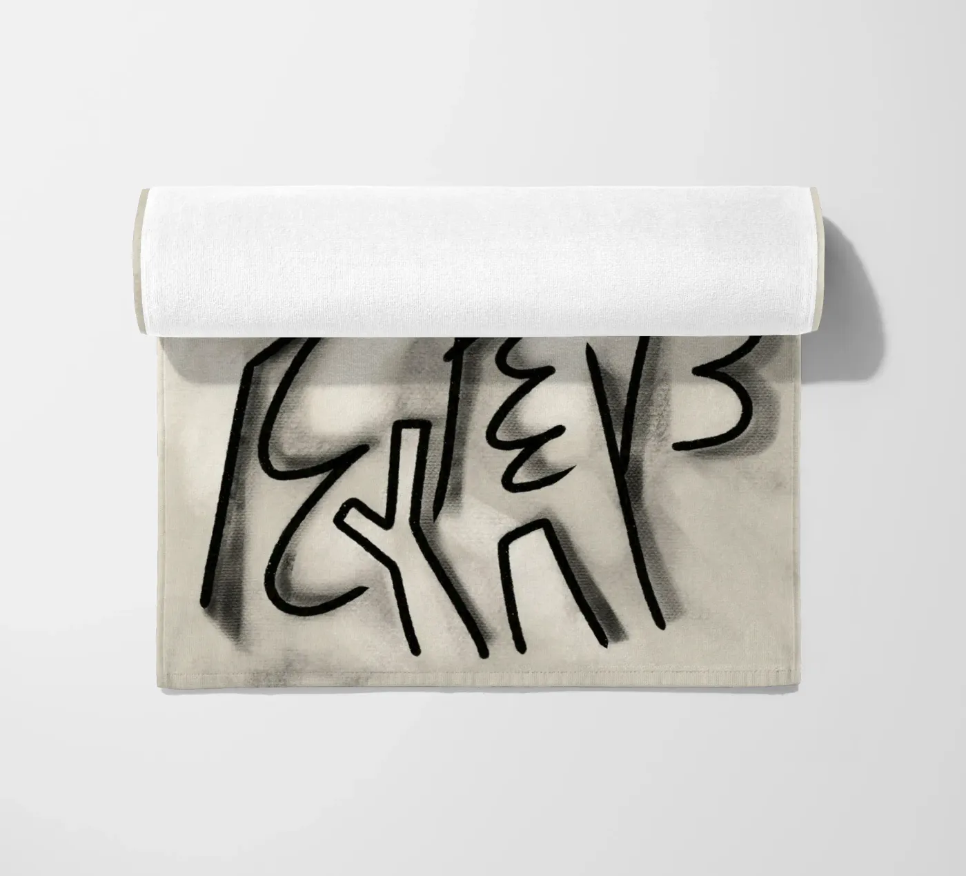 Forest beach towel by Little Dean