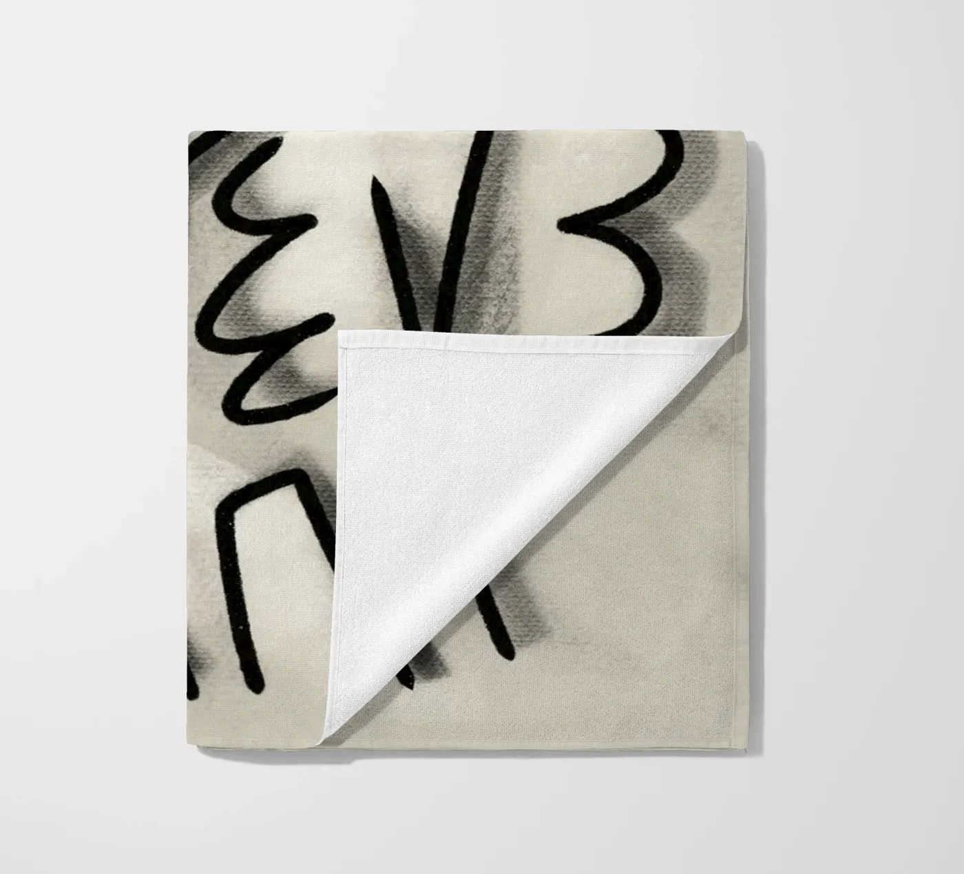 Forest beach towel by Little Dean