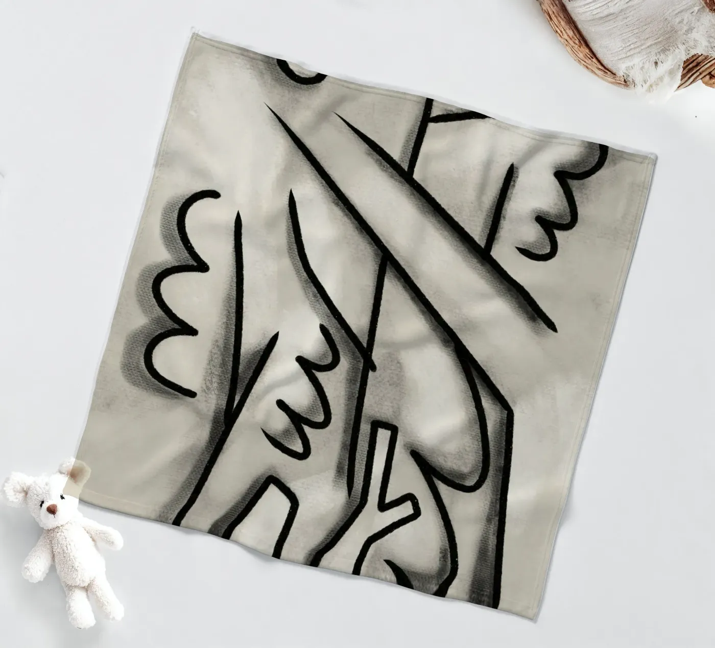 Forest Fleecedecke von Little Dean