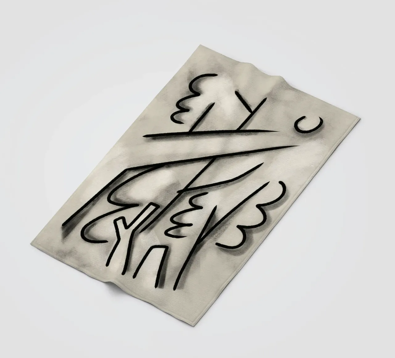 Wald Fleecedecke von Little Dean