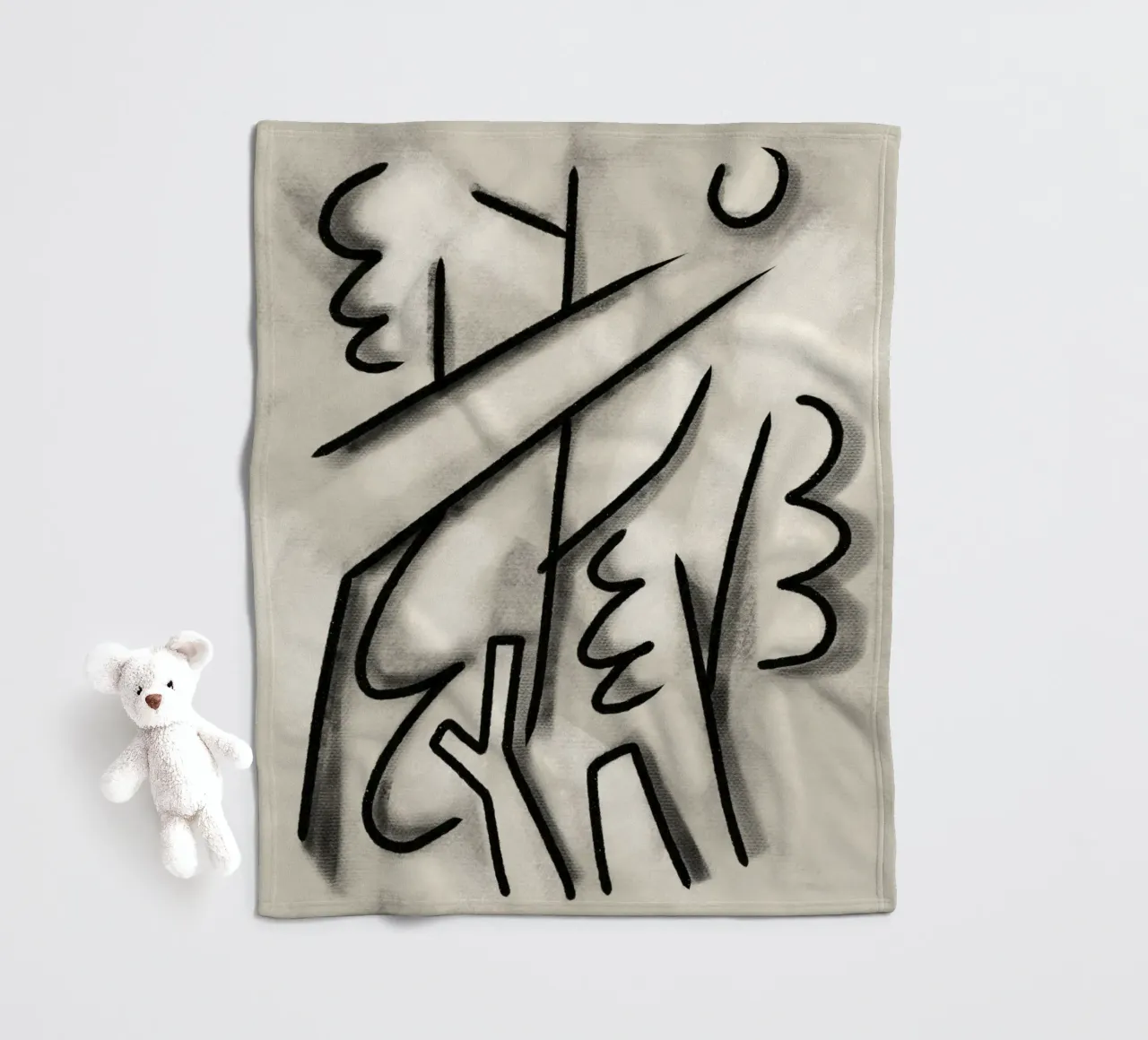 Wald Fleecedecke von Little Dean