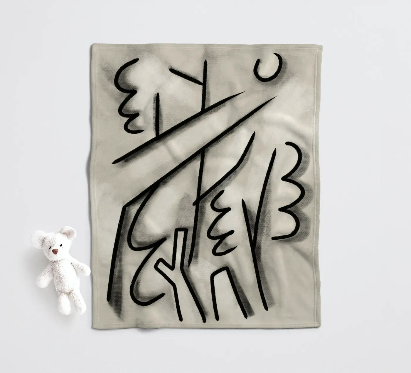 Forest Fleecedecke von Little Dean