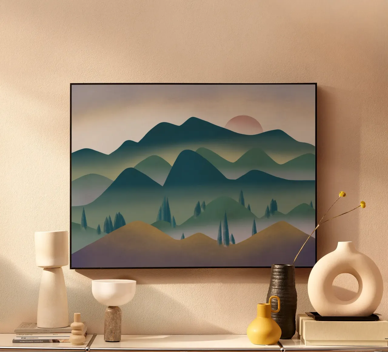 Nebbia gialla plexiglass da Little Dean