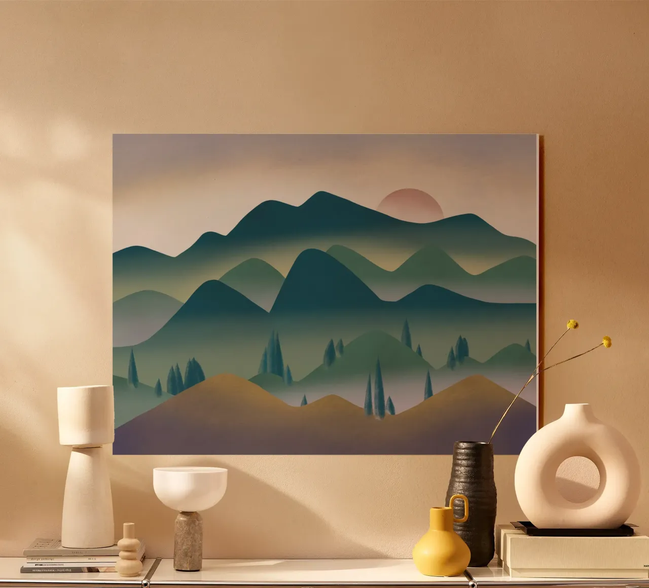 Nebbia gialla plexiglass da Little Dean