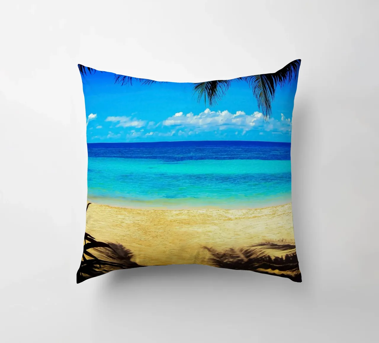 BEACH PARADISE cuscino da Fine Art Nature & Landscape Photography