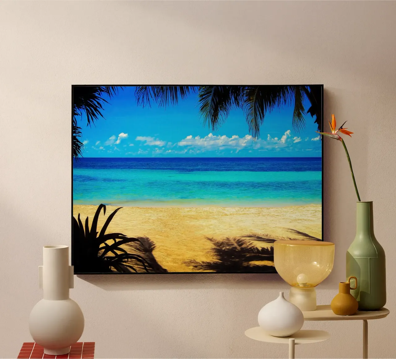 BEACH PARADISE plexiglass da Fine Art Nature & Landscape Photography