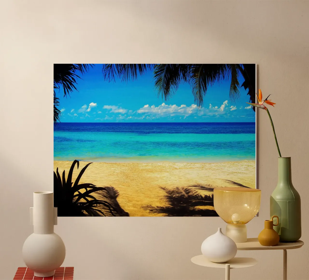 BEACH PARADISE plexiglass da Fine Art Nature & Landscape Photography