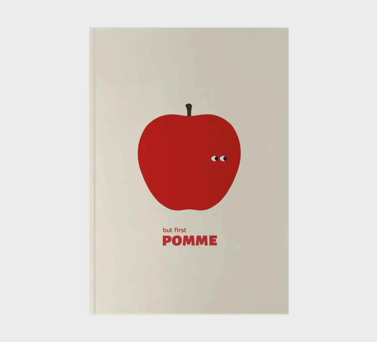 But First Pommes notebook by Attaboy Dsgn