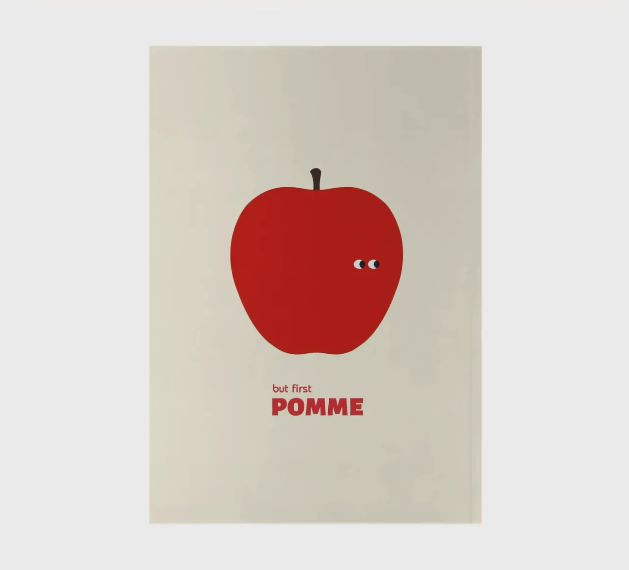 But First Pommes notebook by Attaboy Dsgn