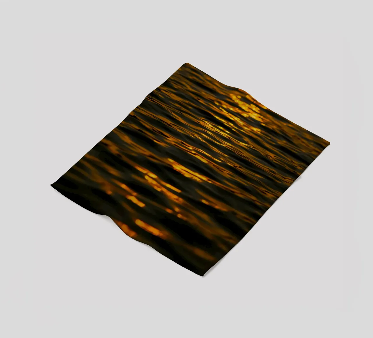 Sonnenuntergang Ozean Fleecedecke von Earthly Visions