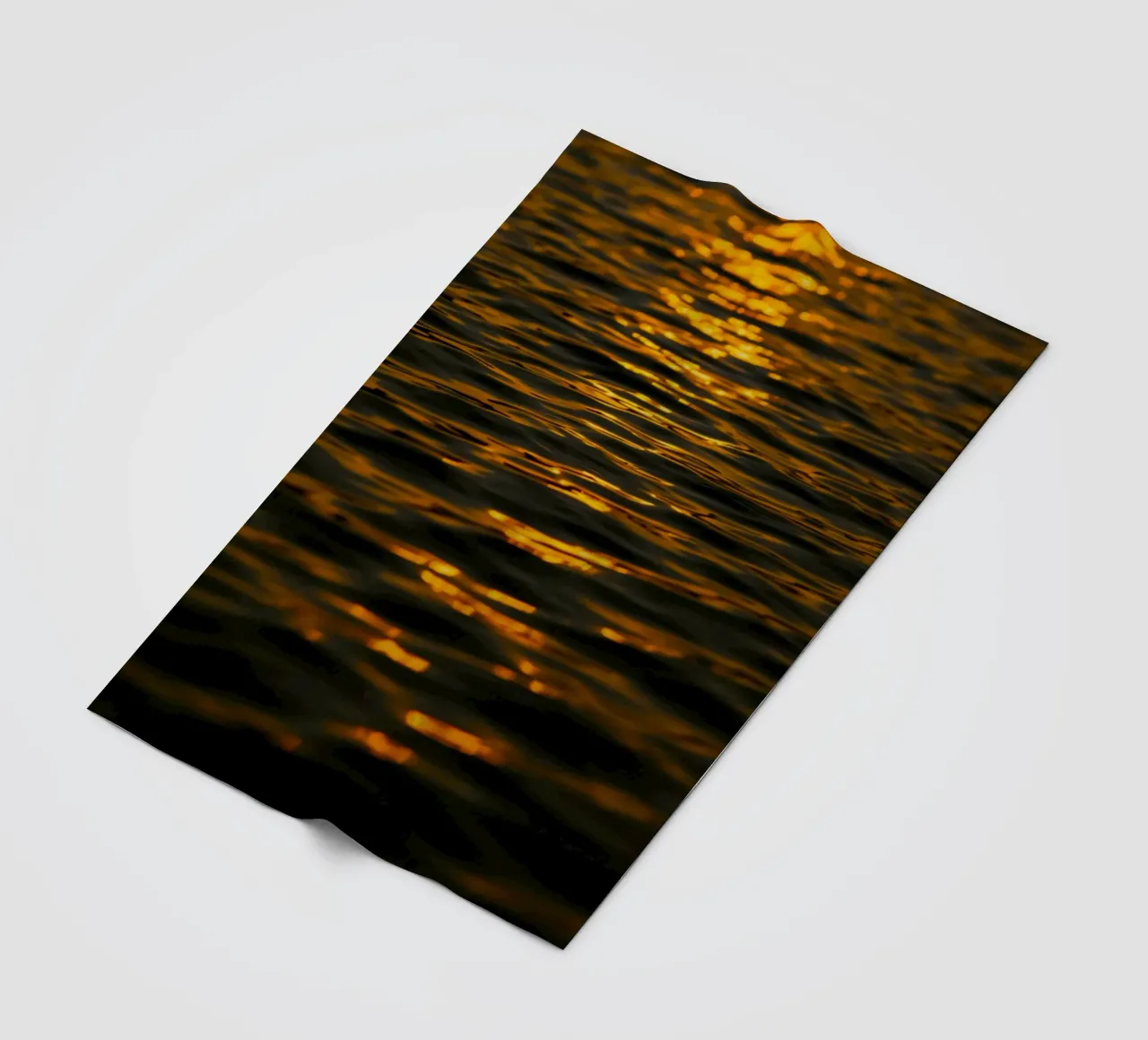 Sonnenuntergang Ozean Fleecedecke von Earthly Visions