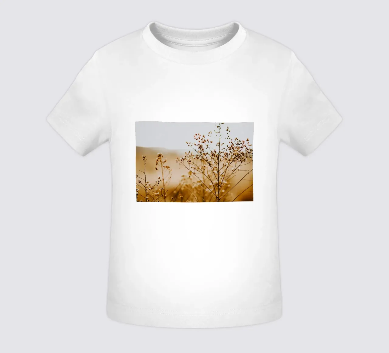 fiori secchi natura maglietta neonato da Earthly Visions