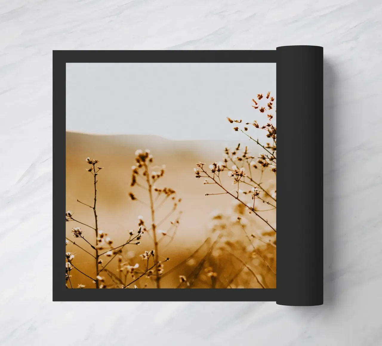 fiori secchi natura zerbino da Earthly Visions
