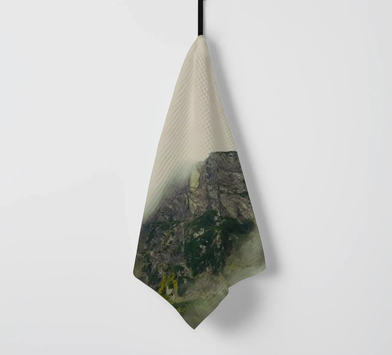nebbia di montagna canovaccio da cucina da Earthly Visions