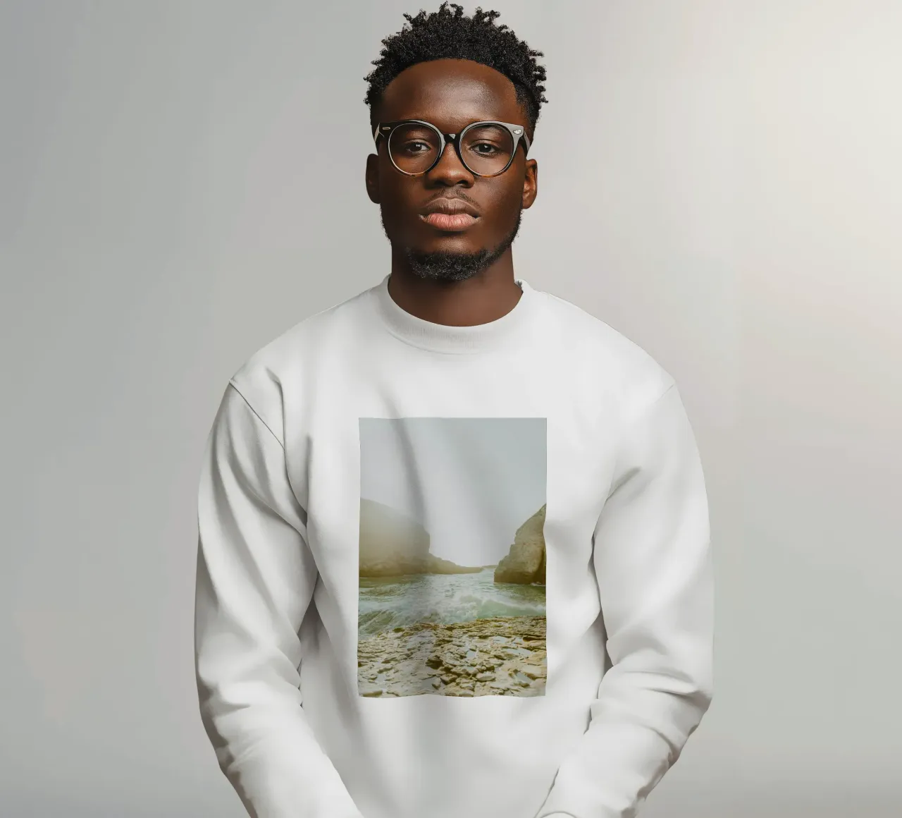 spiaggia oceano felpa da Earthly Visions