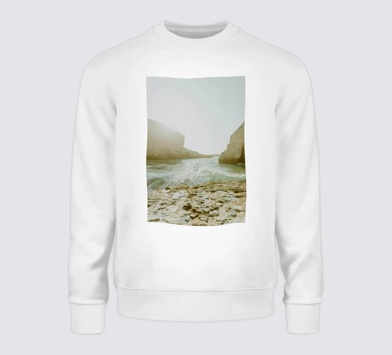 spiaggia oceano felpa da Earthly Visions